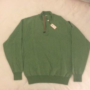 Peter Millar green sweater